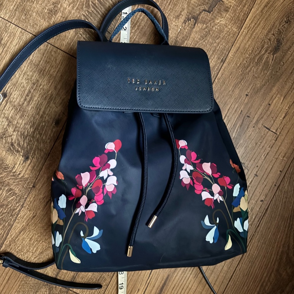 Ted Baker Nylon Drawstring Backpack
